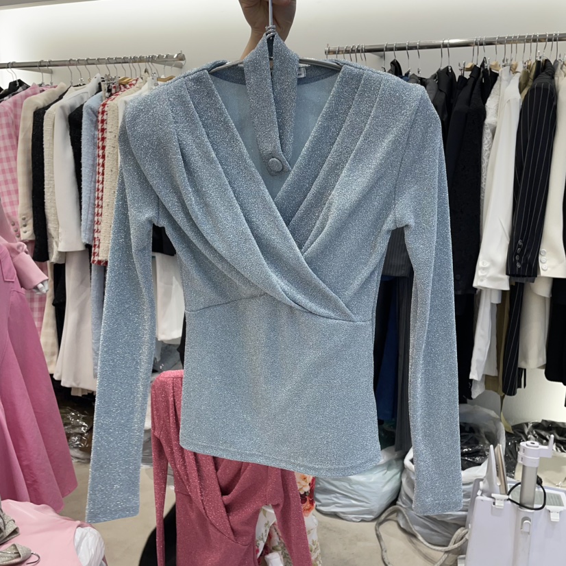 SENSIBLE-S東大門實拍女士新品人氣休閑25春夏長袖T恤含脖帶SENSIBLE長袖T恤圖色3