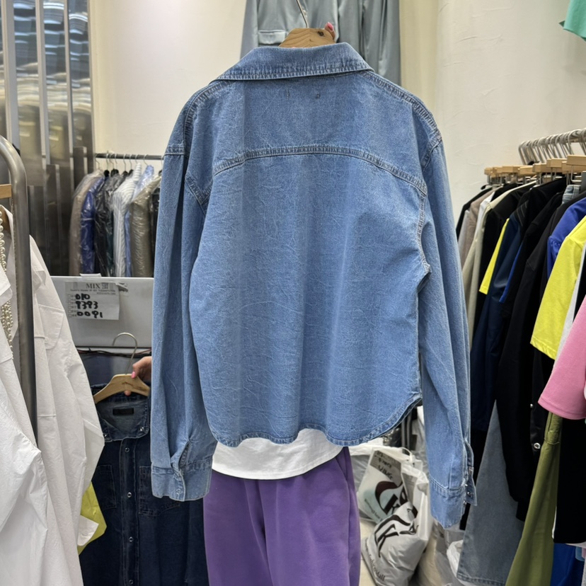 MIX韓國㊣直郵東大門代購女裝新款熱賣推薦人氣時尚襯衫蕾絲衫MIX襯衫/蕾絲衫