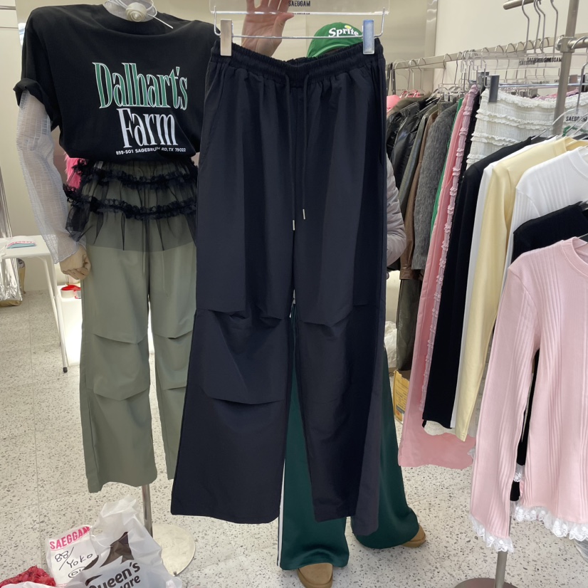 SAEGGAM韓國直郵㊣女裝新品熱賣時尚人氣推薦職業休閑休閑褲SAEGGAM休閑褲圖色3