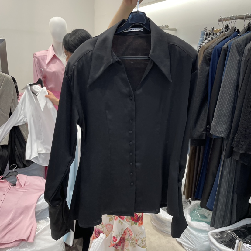 SENSIBLE-S韓國直郵㊣女裝新款休閑25春夏人氣推薦襯衫蕾絲衫SENSIBLE襯衫/蕾絲衫圖色4