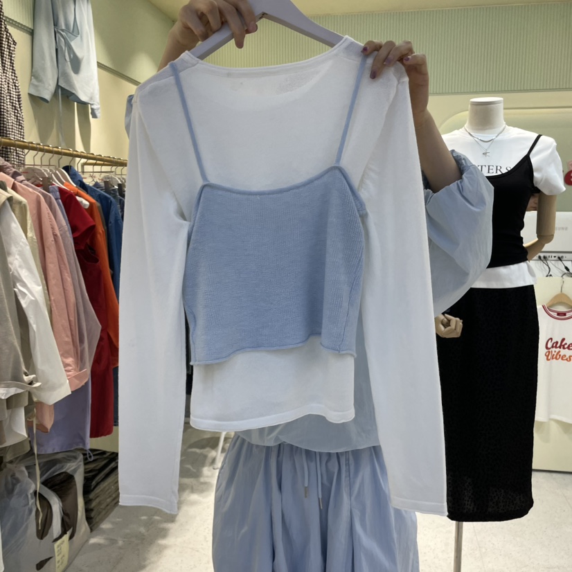 CAKE韓國㊣直郵東大門代購女裝新品職業25春夏休閑時尚套裝CAKE套裝