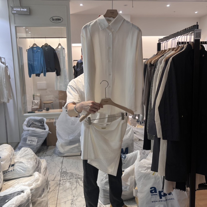 LA MAGIE FEMME韓國直郵㊣東大門實拍女裝新品熱賣套裝套裝Lamagie Femme套裝圖色1