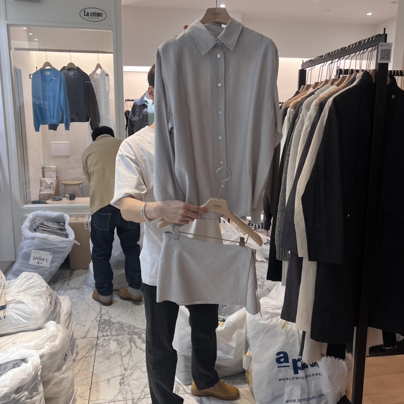 LA MAGIE FEMME韓國直郵㊣東大門實拍女裝新品熱賣套裝套裝Lamagie Femme套裝圖色3