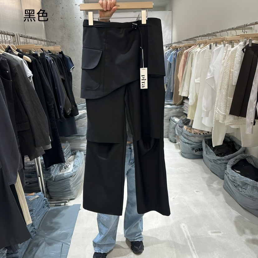 PITA直郵韓國代購㊣女裝新款人氣時尚推薦熱賣套裝兩件套套裝THE VERLIN/piTa套裝圖色2