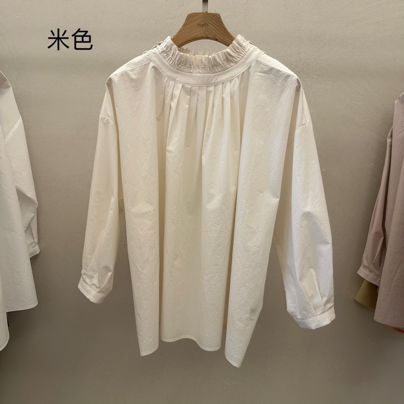 EGG韓國直郵㊣東大門實拍女裝新品熱賣推薦25春夏襯衫蕾絲衫EGG-訂貨周期長襯衫/蕾絲衫圖色2