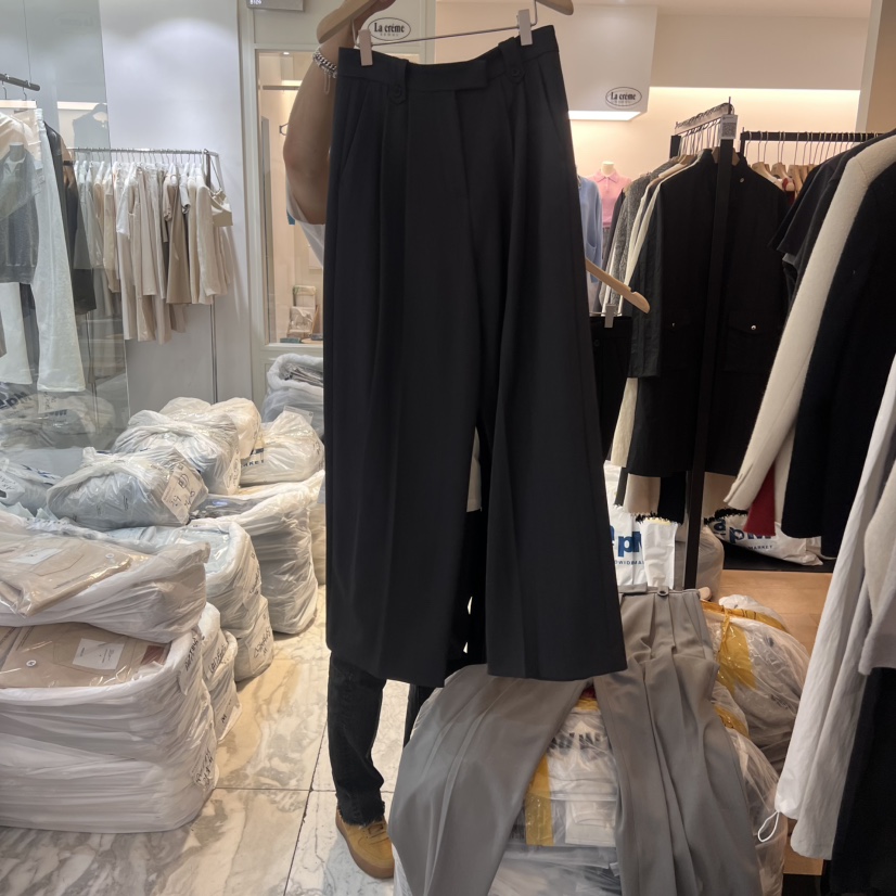 LA MAGIE FEMME韓國㊣直郵東大門代購女裝新品時尚休閑褲Lamagie Femme休閑褲圖色2