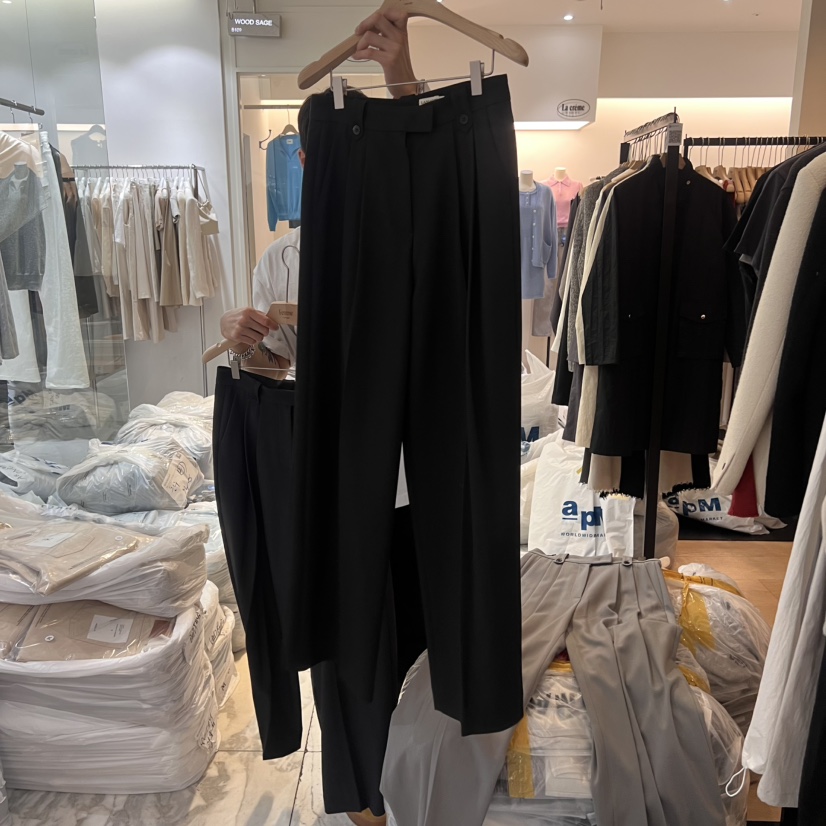 LA MAGIE FEMME韓國㊣直郵東大門代購女裝新品時尚休閑褲Lamagie Femme休閑褲圖色3