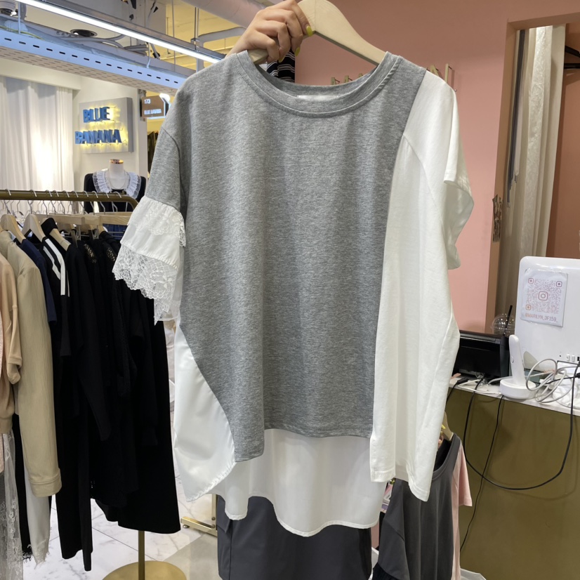 MARILYN直郵韓國代購㊣女裝新品熱賣職業人氣25春夏時尚T恤MARILYNT恤圖色3