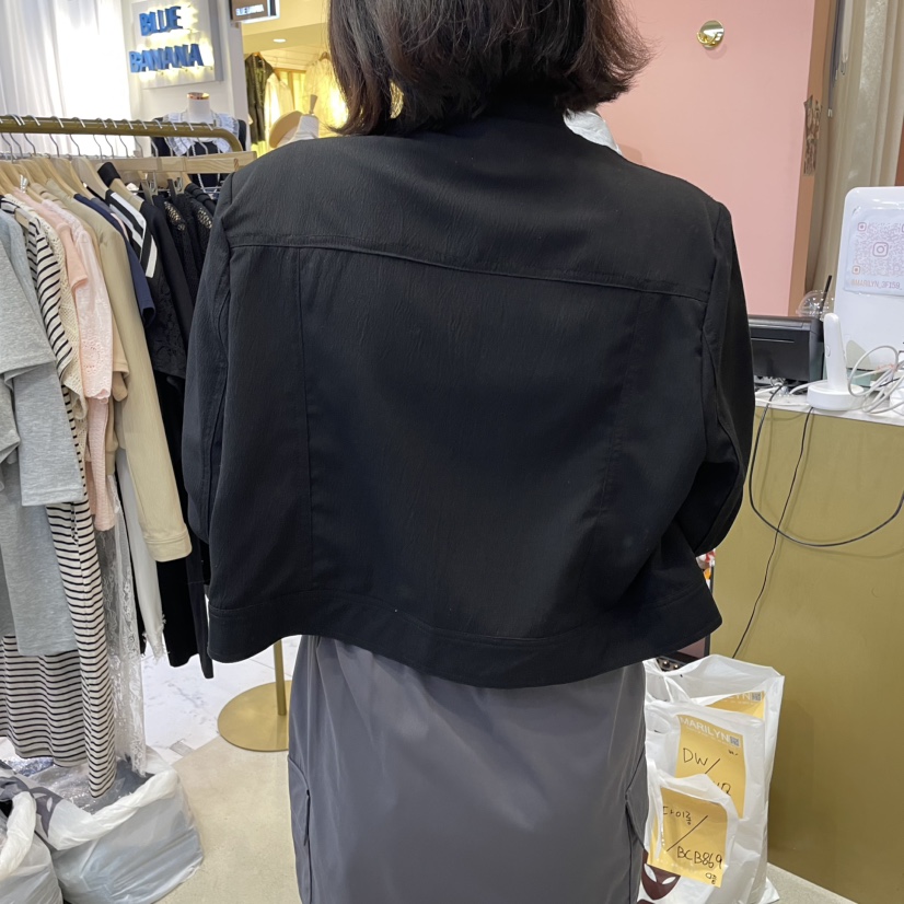 MARILYN韓國直郵㊣女裝新款時尚人氣25春夏職業熱賣夾克羊毛MARILYN夾克