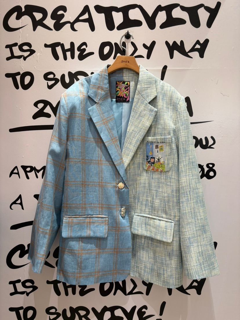 2ND K韓國㊣直郵東大門代購女裝新品人氣職業推薦時尚夾克2ND K夾克圖色3