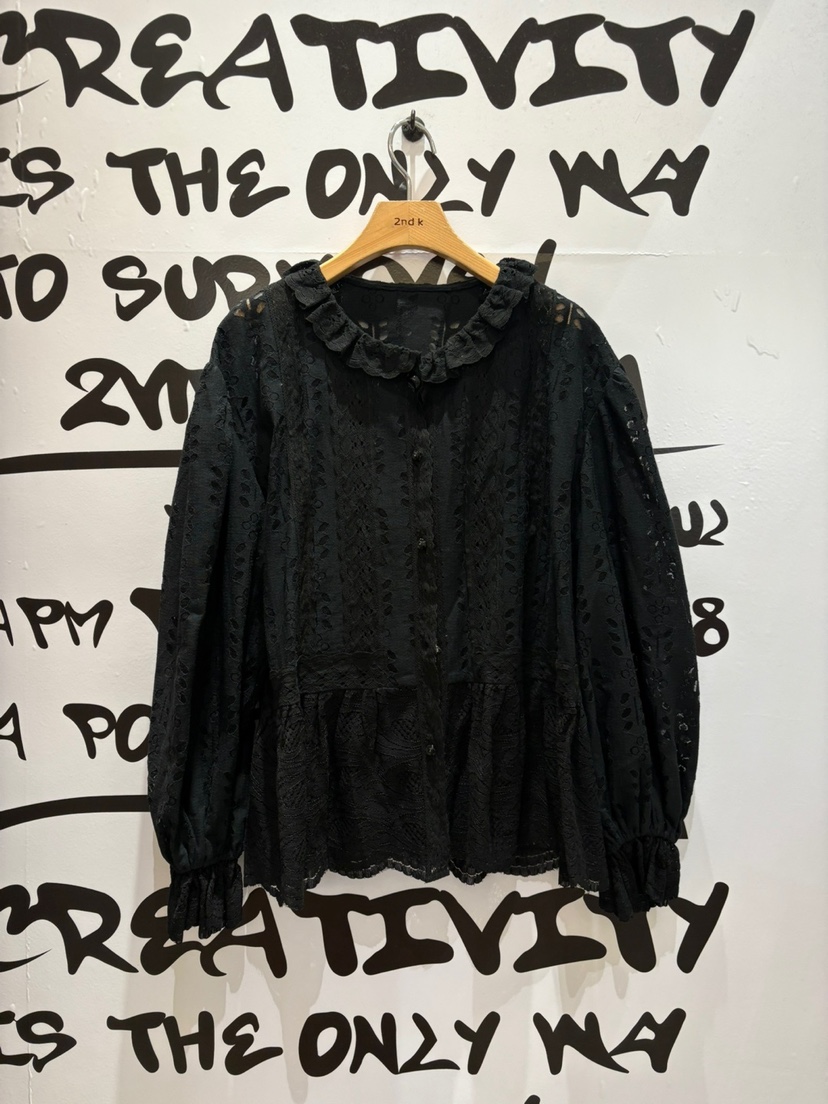 2ND K直郵韓國代購㊣女裝新款休閑推薦熱賣25春夏襯衫蕾絲衫2ND K襯衫/蕾絲衫圖色2