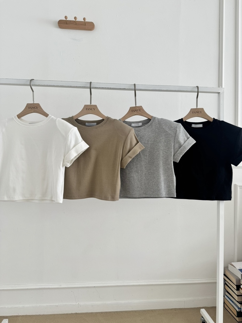 FANCY韓國直郵㊣東大門實拍女裝新款25春夏推薦休閑熱賣T恤FANCY/SomethingT恤