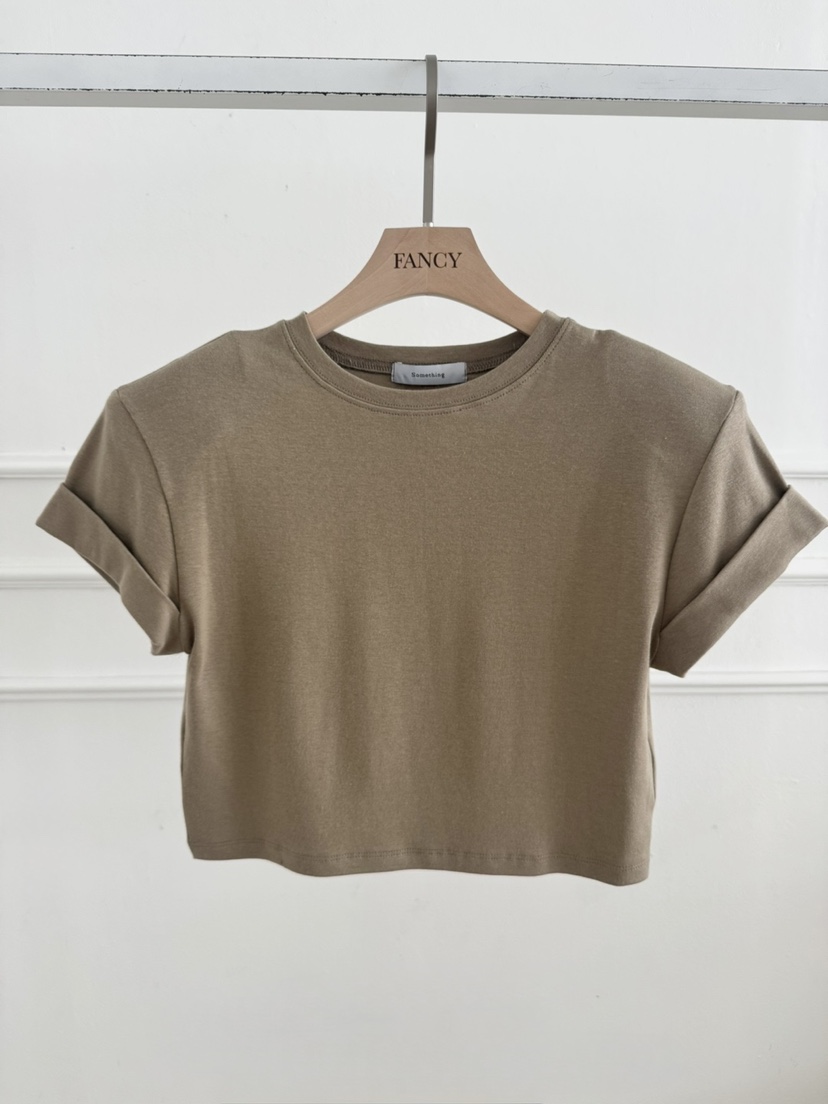 FANCY韓國直郵㊣東大門實拍女裝新款25春夏推薦休閑熱賣T恤FANCY/SomethingT恤圖色3