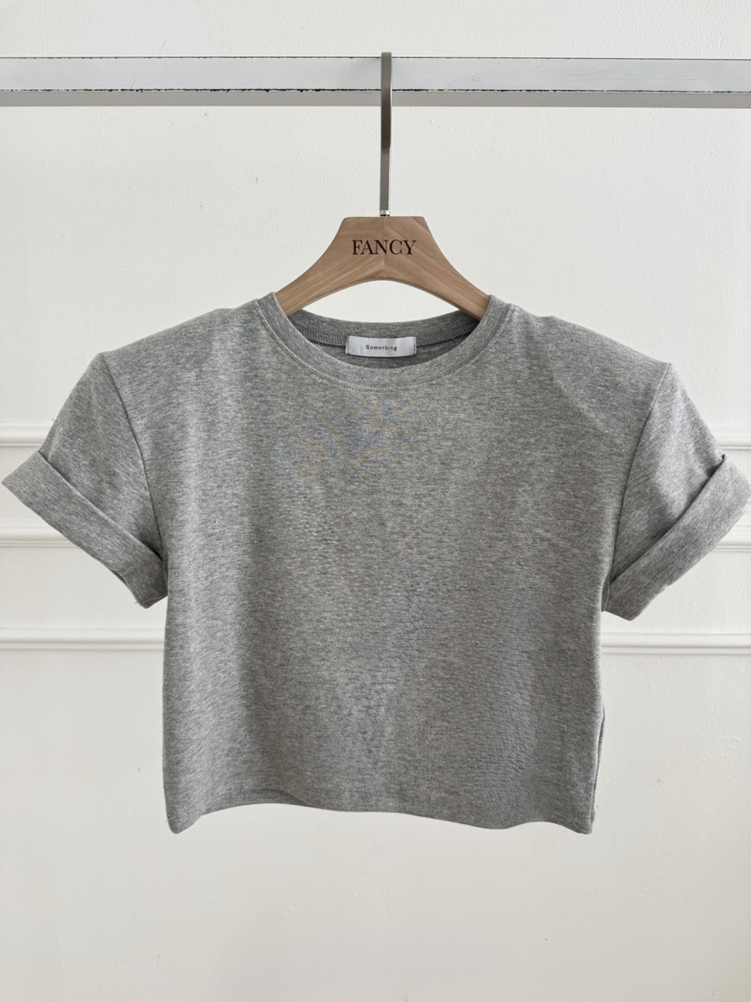 FANCY韓國直郵㊣東大門實拍女裝新款25春夏推薦休閑熱賣T恤FANCY/SomethingT恤圖色4