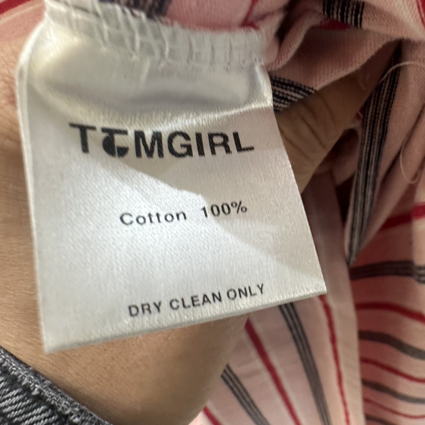 TOMGIRL韓國㊣直郵東大門代購女裝新品熱賣人氣推薦長袖T恤TOMGIRL長袖T恤