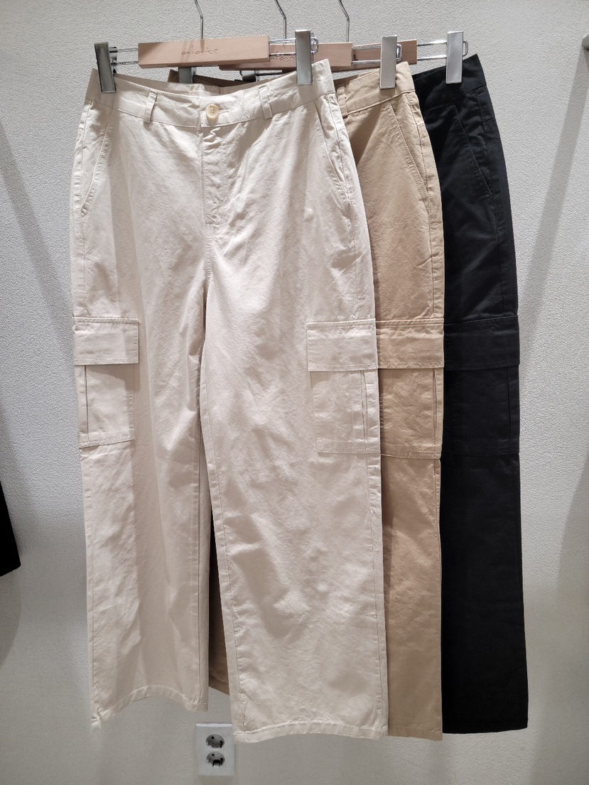ALATE韓國直郵㊣女裝新品25春夏時尚休閑熱賣推薦休閑褲工裝褲LEGACY休閑褲