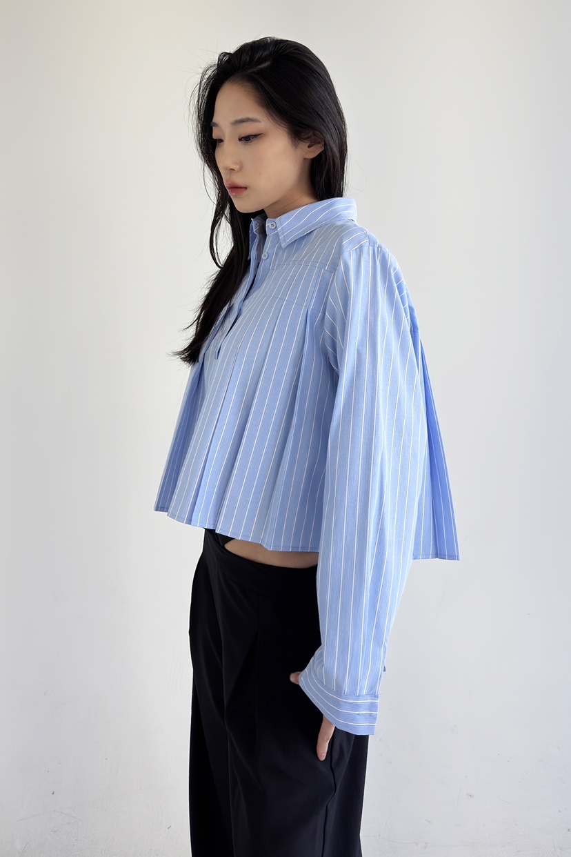 NOV7韓國㊣直郵東大門代購女裝新品25春夏人氣熱賣襯衫蕾絲衫the ebony eyes/NOV7襯衫/蕾絲衫