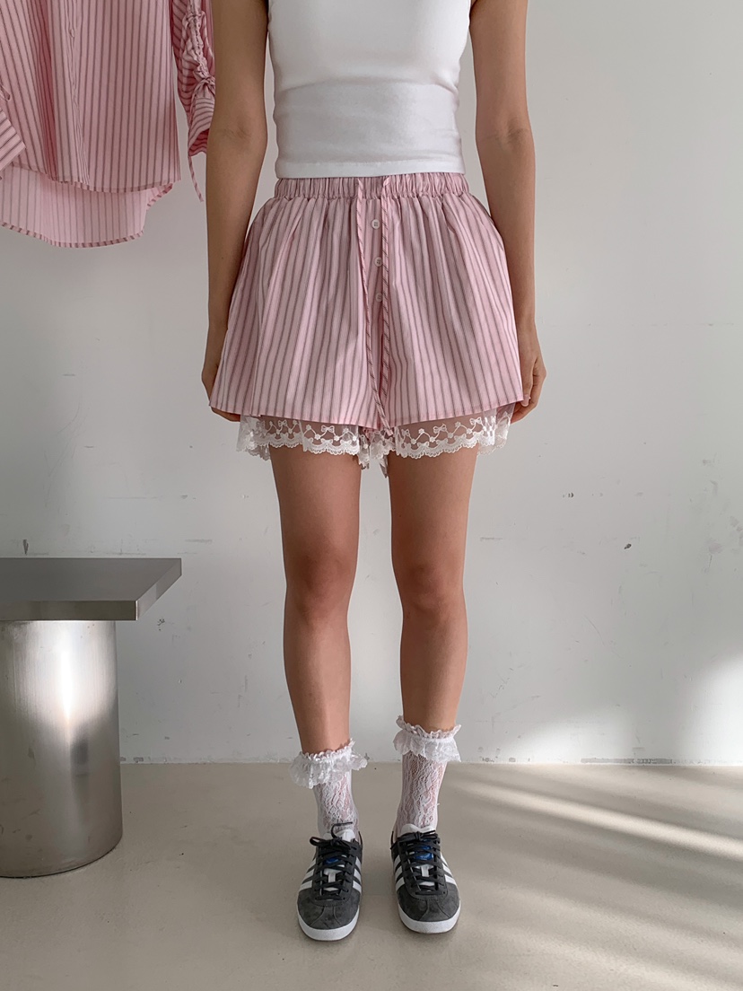 MILLIMETER韓國直郵㊣女裝新款時尚熱賣推薦休閑職業25春夏短褲MILLIMETER短褲