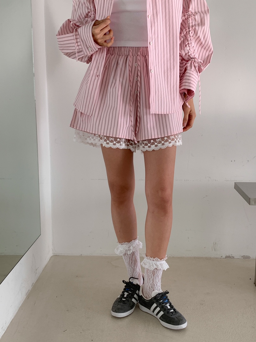 MILLIMETER韓國直郵㊣女裝新款時尚熱賣推薦休閑職業25春夏短褲MILLIMETER短褲
