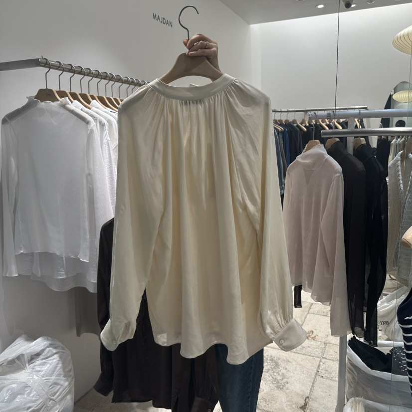 MAJDAN韓國㊣直郵東大門代購女裝新品休閑推薦熱賣襯衫蕾絲衫MAJDAN襯衫/蕾絲衫
