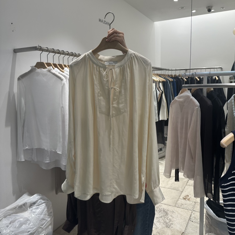 MAJDAN韓國㊣直郵東大門代購女裝新品休閑推薦熱賣襯衫蕾絲衫MAJDAN襯衫/蕾絲衫