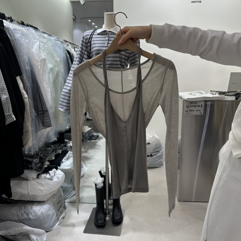 ASHTOE韓國直郵㊣東大門實拍女裝新品熱賣推薦職業套裝兩件套ASHTOE套裝圖色2