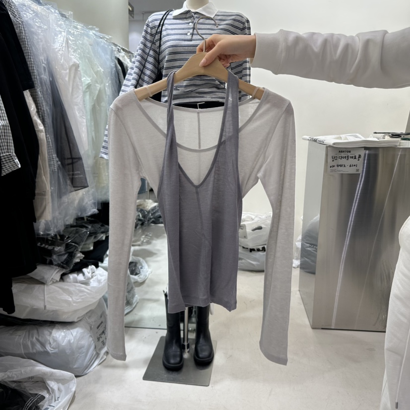 ASHTOE韓國直郵㊣東大門實拍女裝新品熱賣推薦職業套裝兩件套ASHTOE套裝圖色3