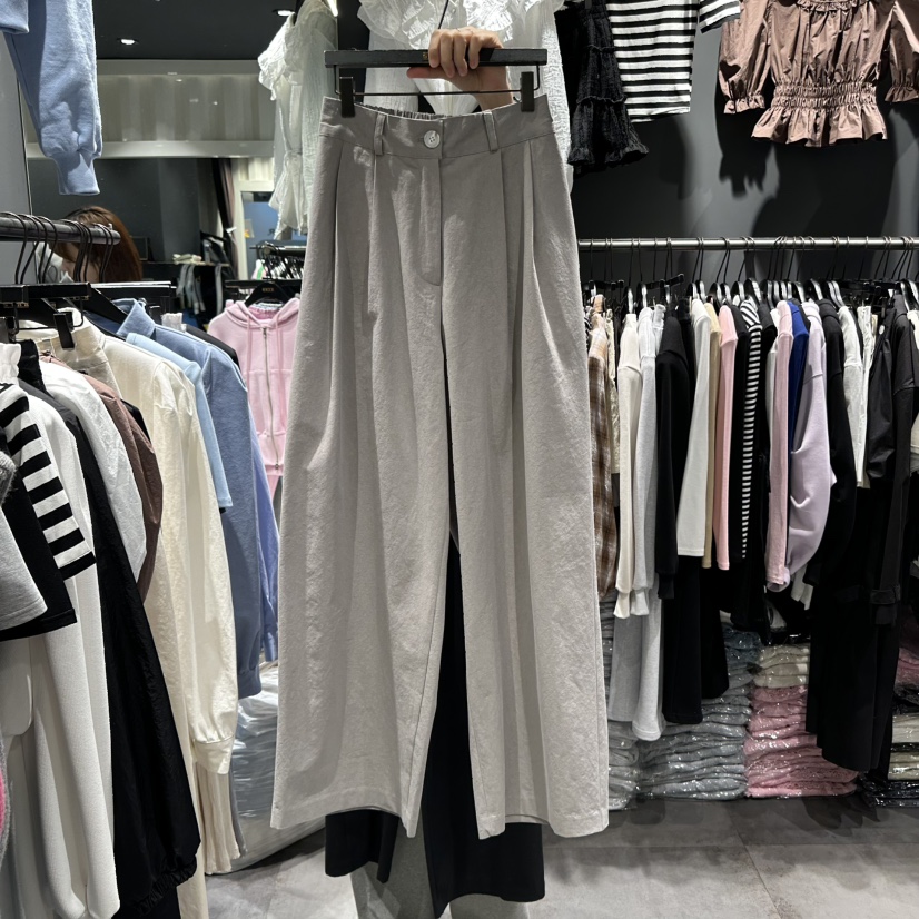 STAR-L韓國㊣直郵東大門代購女裝新品職業推薦人氣25春夏休閑褲STAR-L休閑褲圖色2
