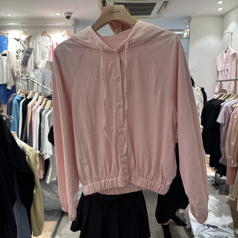 DELLING韓國直郵㊣東大門實拍女裝新品人氣職業時尚休閑夾克DELLING夾克圖色2