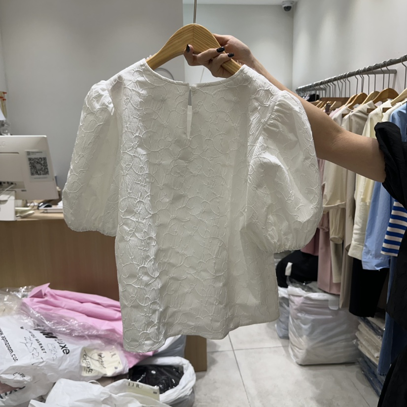 EN.U韓國㊣直郵東大門代購女裝新品25春夏推薦人氣時尚T恤EN.UT恤