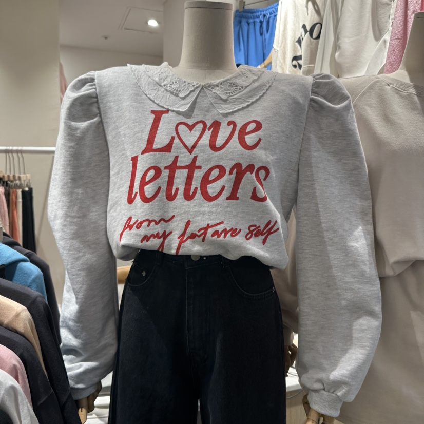DELLING東大門代購女士新品時尚推薦休閑職業熱賣人氣25春夏衛衣DELLING衛衣圖色3