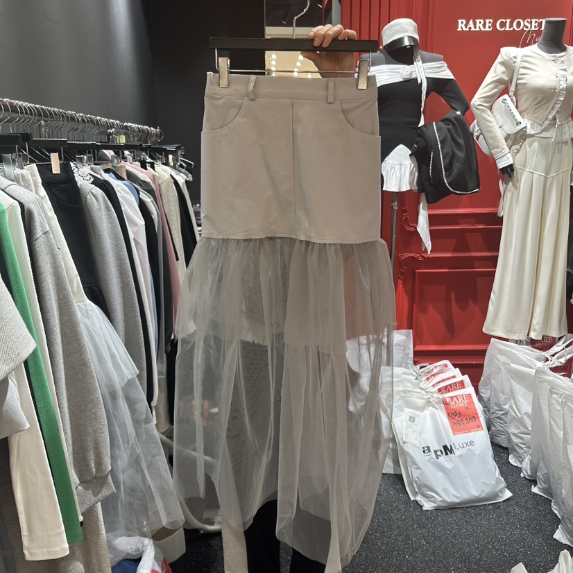 RARE CLOSET東大門直郵女士新款時尚職業25春夏休閑真品長裙RARE CLOSET長裙圖色2