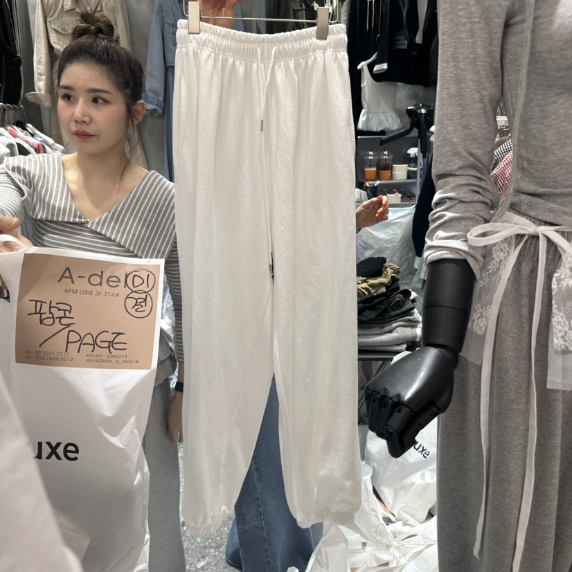 A-DEL東大門直郵女士新品推薦真品休閑職業25春夏人氣休閑褲A-DEL休閑褲圖色4