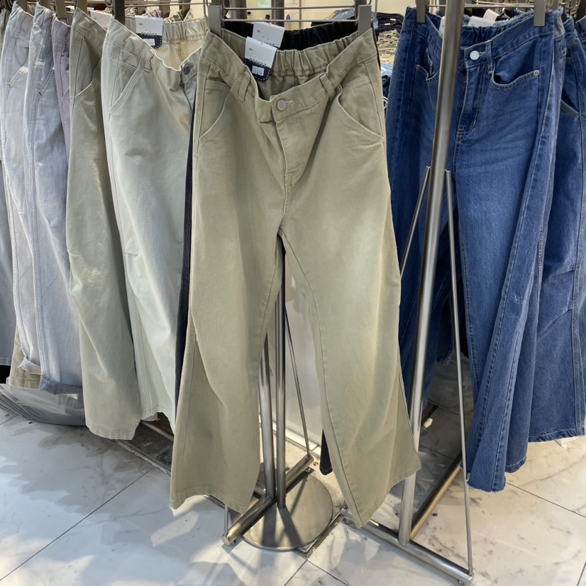 POCKET-Q韓國代購女士新品人氣真品推薦25春夏時尚職業休閑褲POCKET-Q休閑褲圖色4