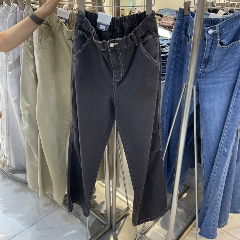 POCKET-Q韓國代購女士新品人氣真品推薦25春夏時尚職業休閑褲POCKET-Q休閑褲圖色5