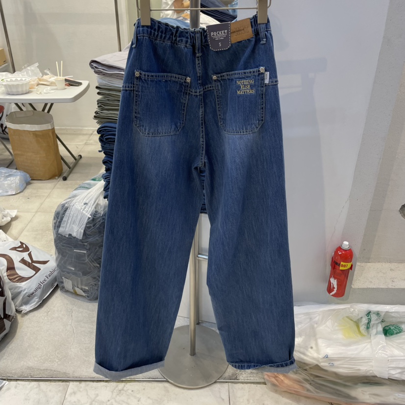 POCKET-Q東大門代購女裝新品職業人氣休閑真品熱賣推薦牛仔褲POCKET-Q牛仔褲