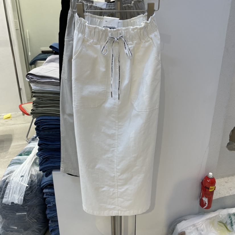 POCKET-Q東大門實拍女士新款25春夏熱賣休閑時尚半身裙中短裙POCKET-Q半身裙/中短裙圖色3