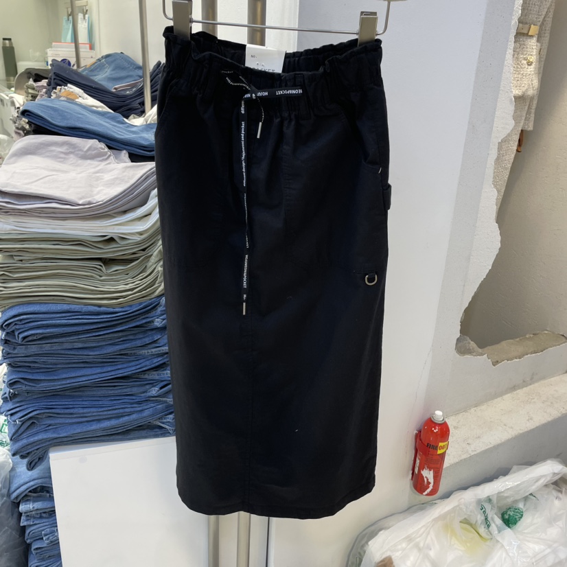 POCKET-Q東大門實拍女士新款25春夏熱賣休閑時尚半身裙中短裙POCKET-Q半身裙/中短裙圖色5