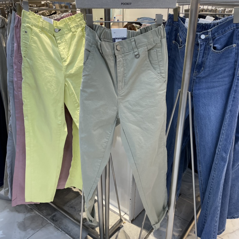 POCKET-Q東大門實拍女裝新品時尚25春夏真品職業人氣休閑褲POCKET-Q休閑褲圖色6
