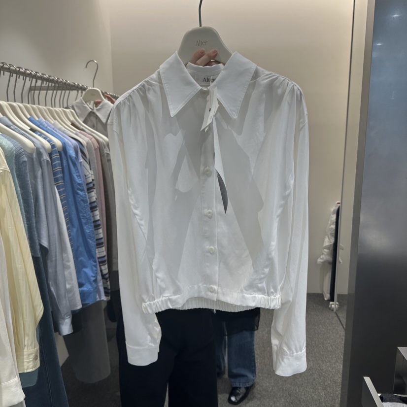 ALTER東大門實拍女士新品人氣真品職業25春夏推薦襯衫蕾絲衫Alter襯衫/蕾絲衫圖色1