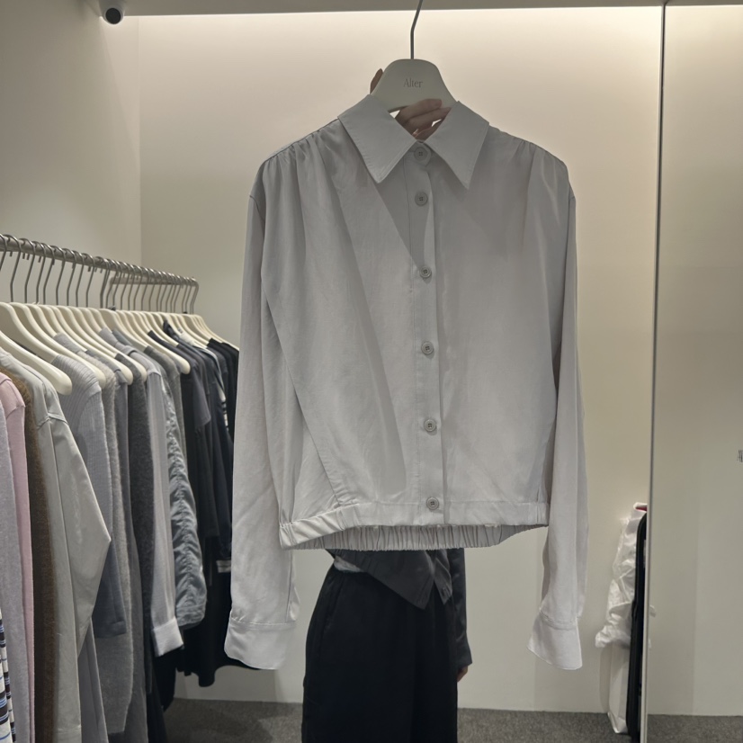 ALTER東大門實拍女士新品人氣真品職業25春夏推薦襯衫蕾絲衫Alter襯衫/蕾絲衫圖色2
