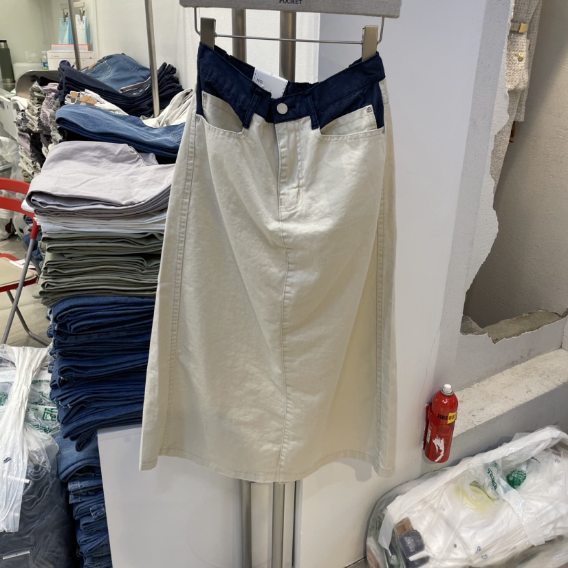 POCKET-Q東大門直郵女士新品真品職業時尚熱賣半身裙中短裙POCKET-Q半身裙/中短裙圖色3