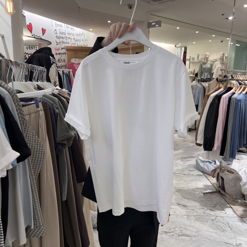 URBANE cloth東大門實拍女裝新款推薦人氣25春夏時尚真品T恤URBANE clothT恤