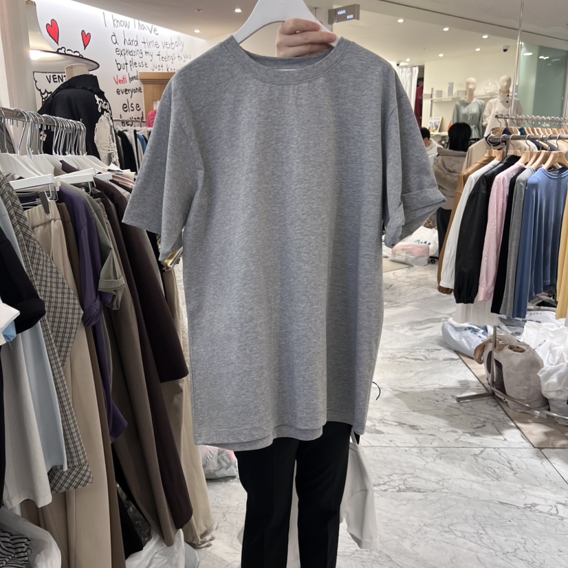 URBANE cloth東大門實拍女裝新款推薦人氣25春夏時尚真品T恤URBANE clothT恤圖色4