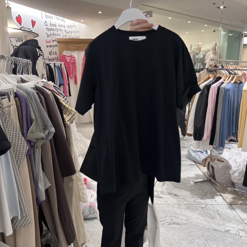 URBANE cloth東大門實拍女裝新款推薦人氣25春夏時尚真品T恤URBANE clothT恤圖色5