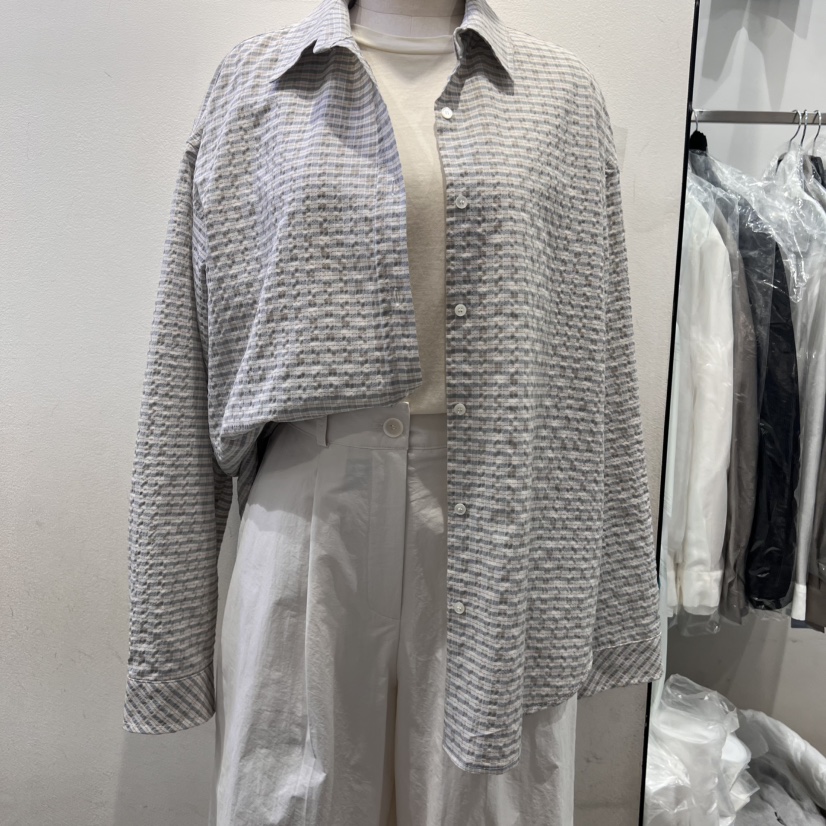 URBANE cloth東大門代購女士新品25春夏職業推薦襯衫蕾絲衫URBANE cloth襯衫/蕾絲衫圖色2