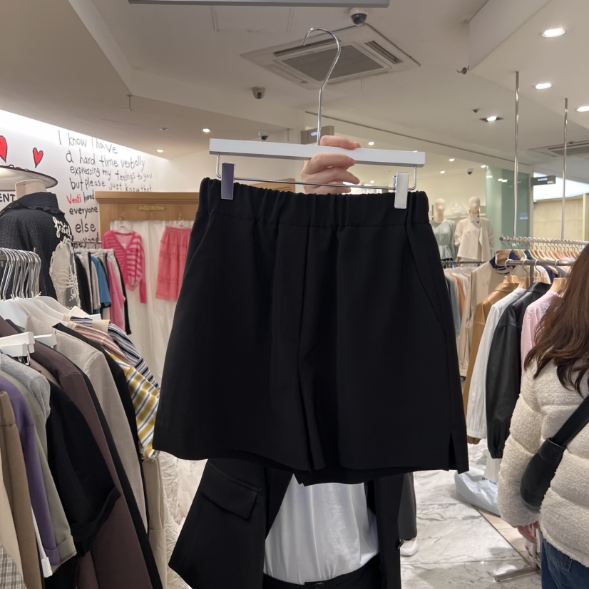 URBANE cloth東大門實拍女士新品熱賣真品25春夏休閑人氣短褲URBANE cloth短褲圖色2