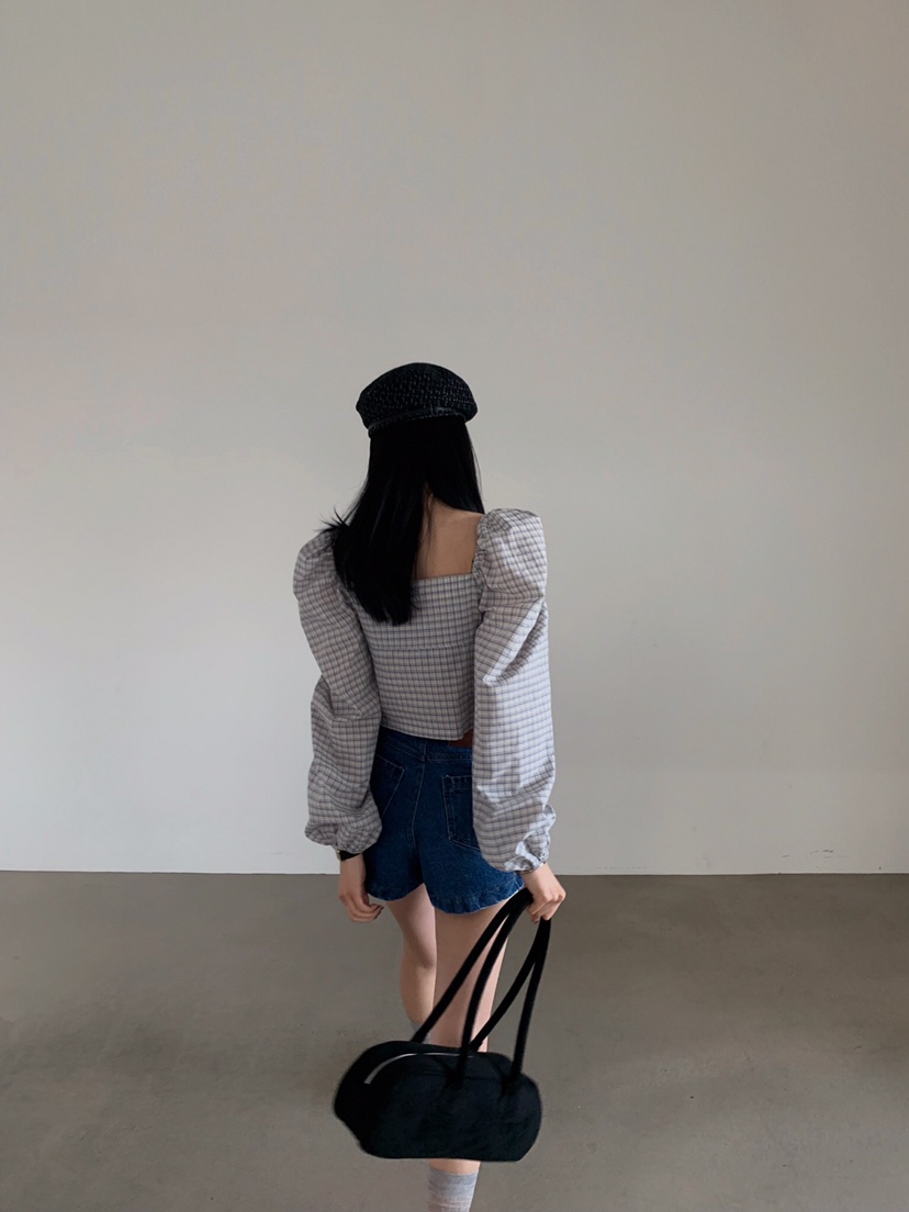 VERANDA韓國直郵女士新款推薦時尚人氣熱賣25春夏襯衫蕾絲衫VERANDA襯衫/蕾絲衫