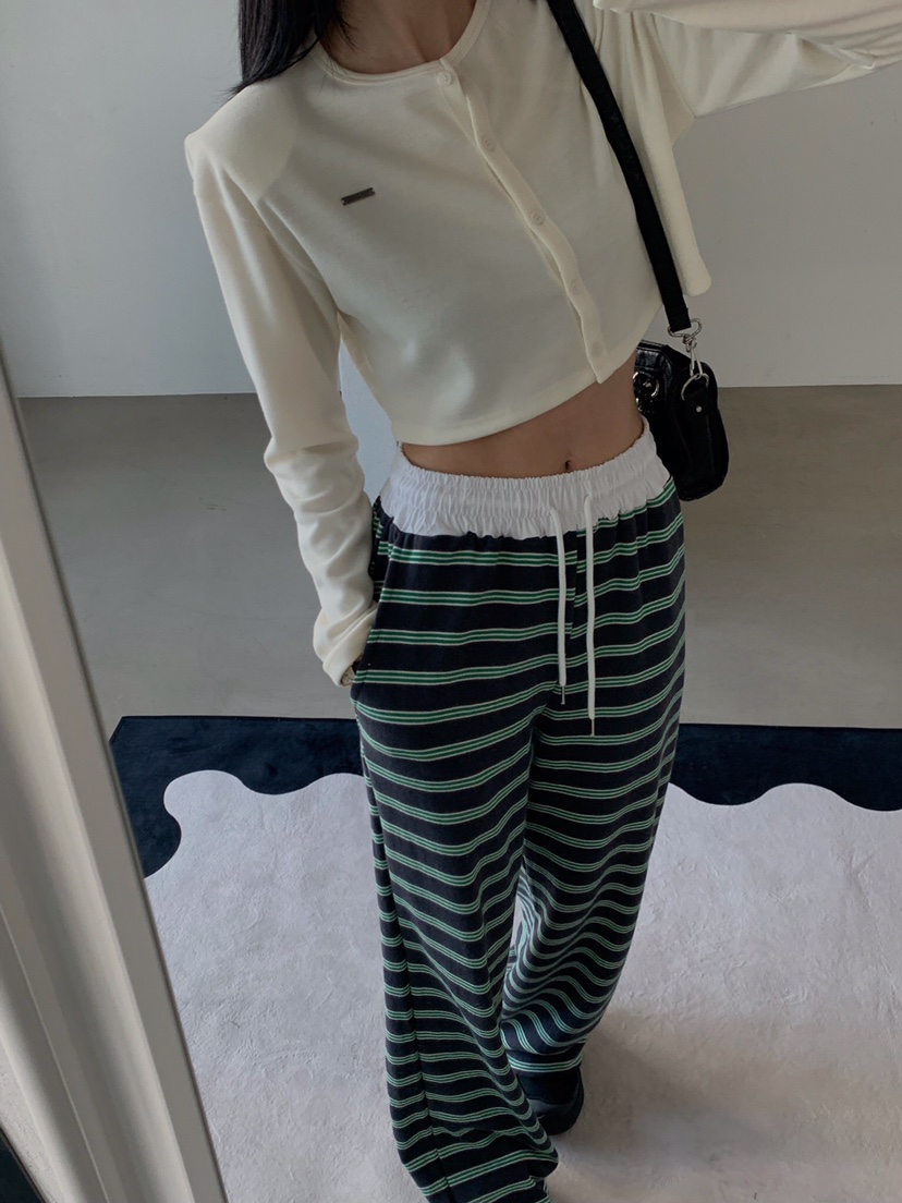 VERANDA東大門實拍女士新款25春夏時尚推薦熱賣休閑人氣休閑褲VERANDA休閑褲