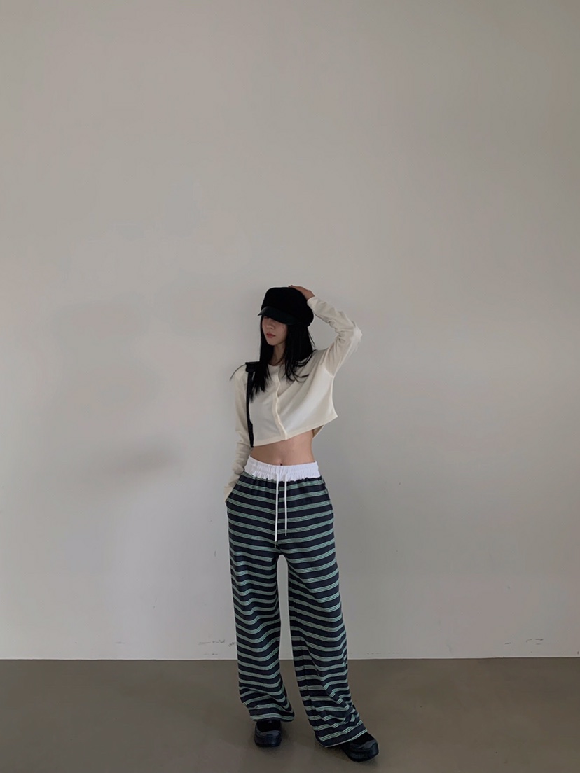VERANDA東大門實拍女士新款25春夏時尚推薦熱賣休閑人氣休閑褲VERANDA休閑褲